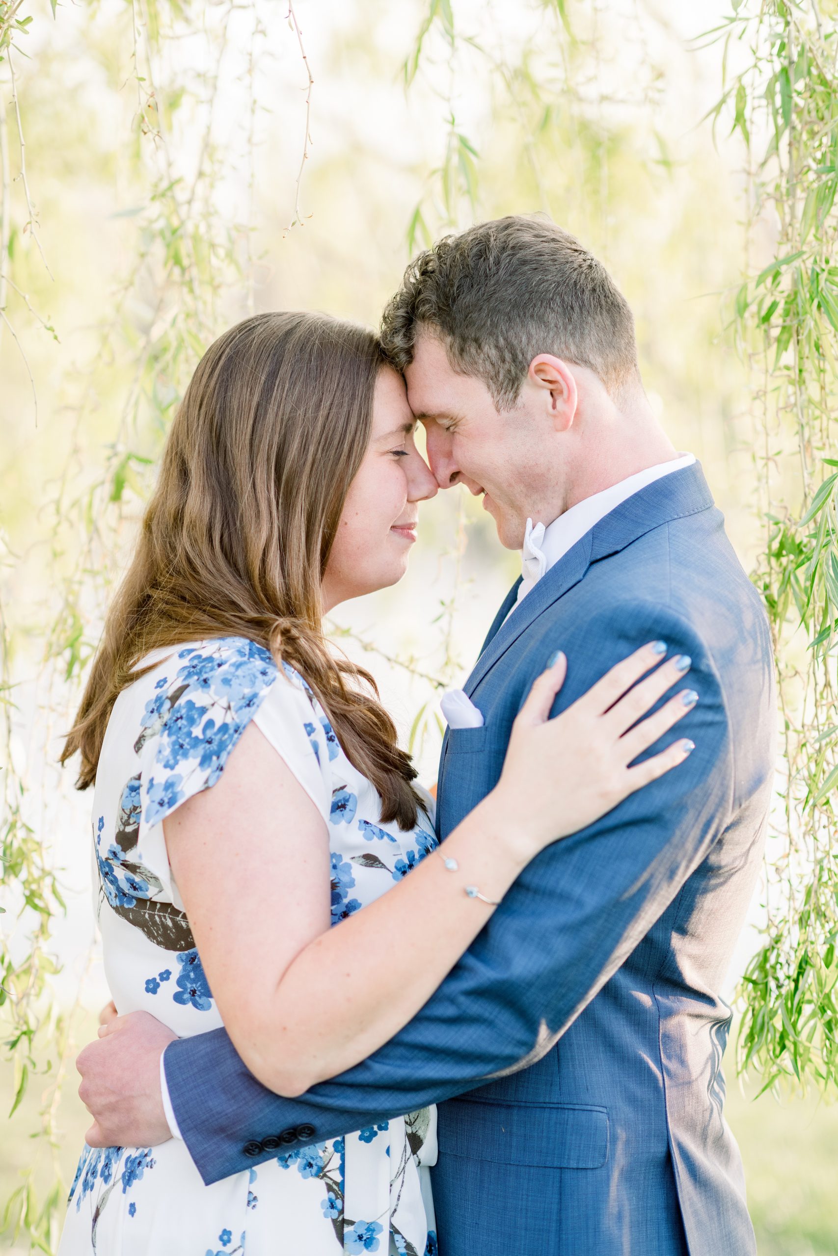 Spring Coxhall Gardens Engagement Session