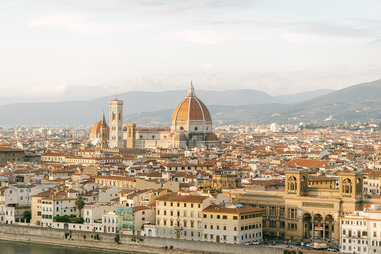 Florence Italy at sunset