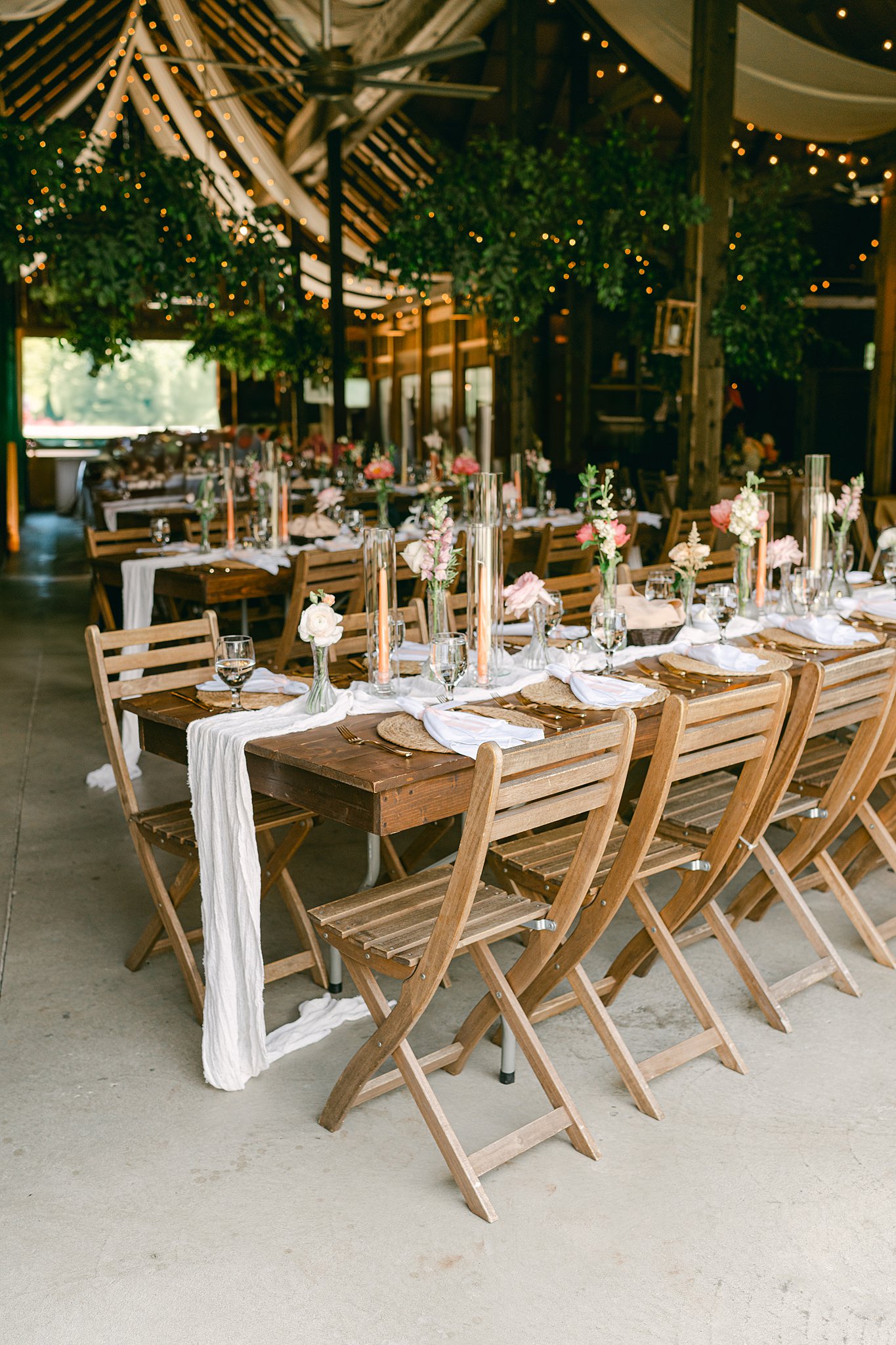 This stunning reception table is a great reason why you need a wedding planner